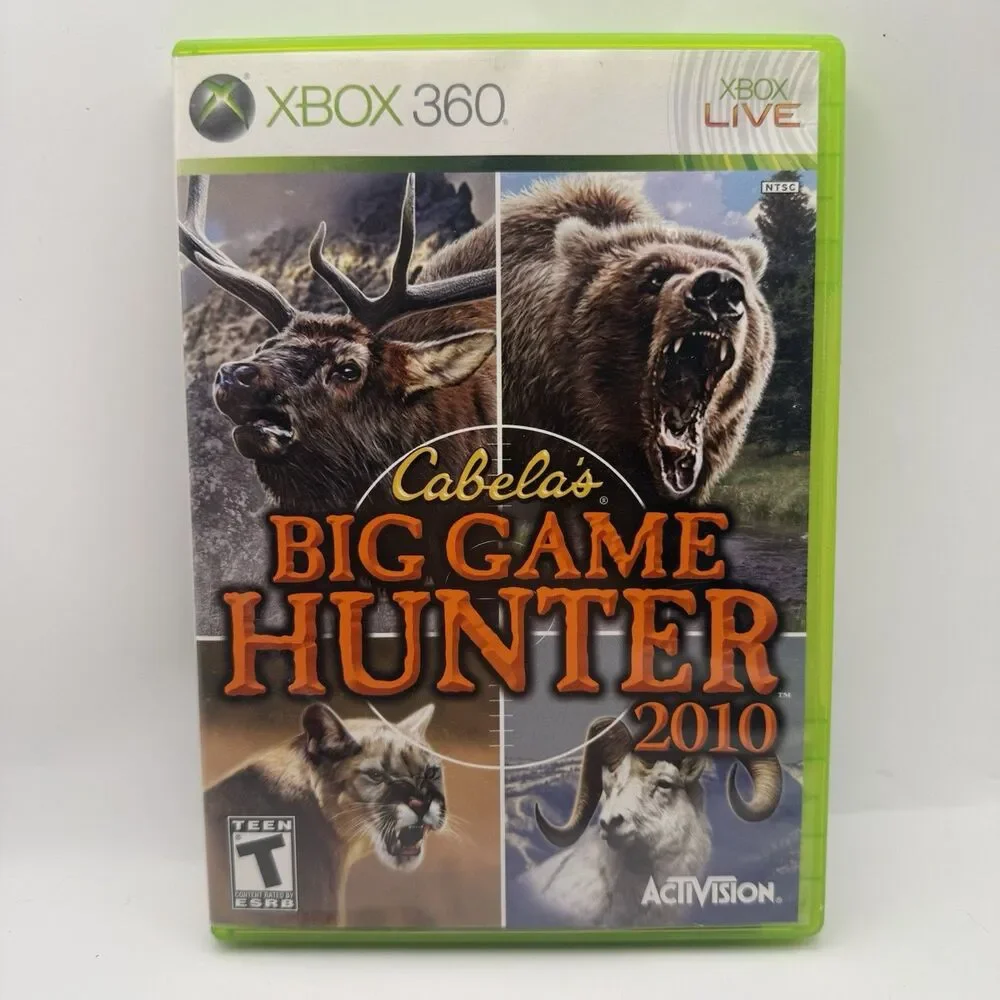 Cabela's Big Game Hunter 2010 (Microsoft Xbox 360) Tested CIB